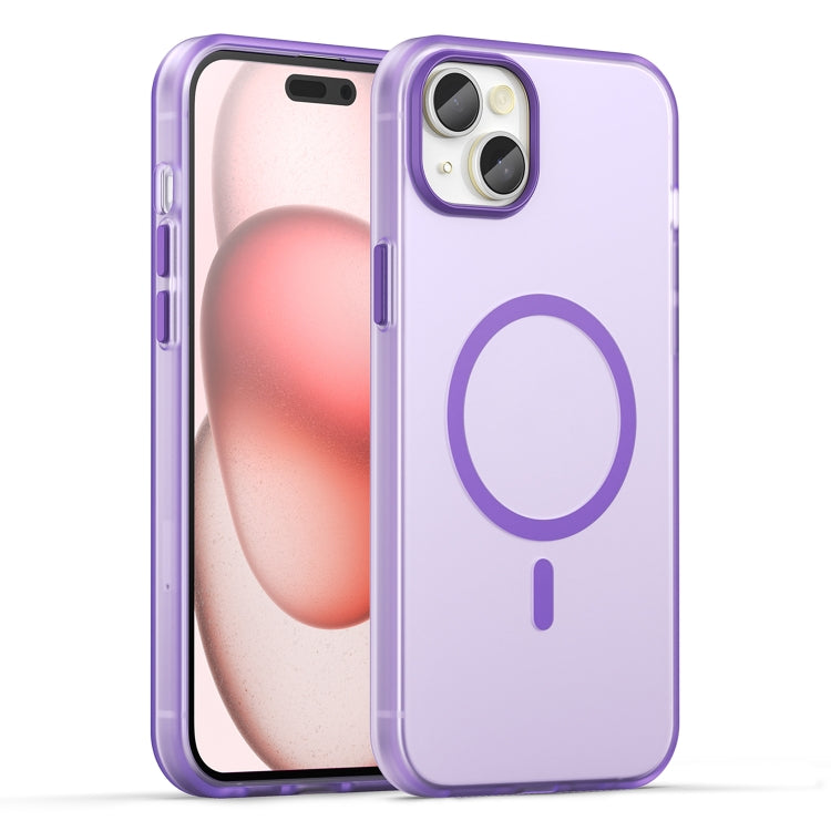 MagSafe Frosted Translucent TPU + PC Full Coverage Phone Case