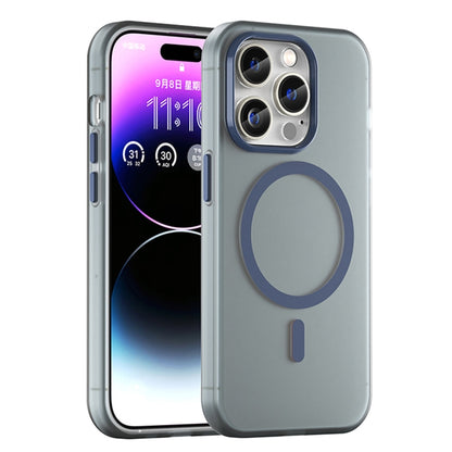 MagSafe Frosted Translucent TPU + PC Full Coverage Phone Case