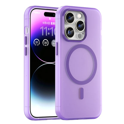 MagSafe Frosted Translucent TPU + PC Full Coverage Phone Case