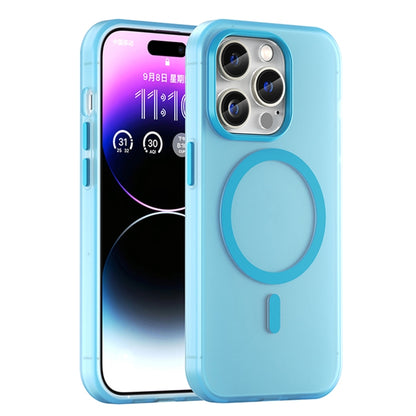 MagSafe Frosted Translucent TPU + PC Full Coverage Phone Case