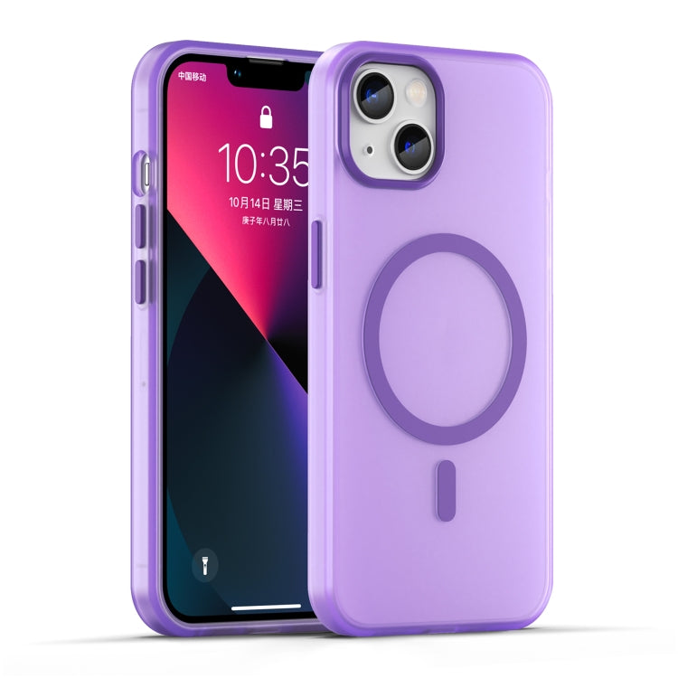 MagSafe Frosted Translucent TPU + PC Full Coverage Phone Case