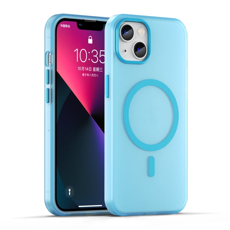 MagSafe Frosted Translucent TPU + PC Full Coverage Phone Case