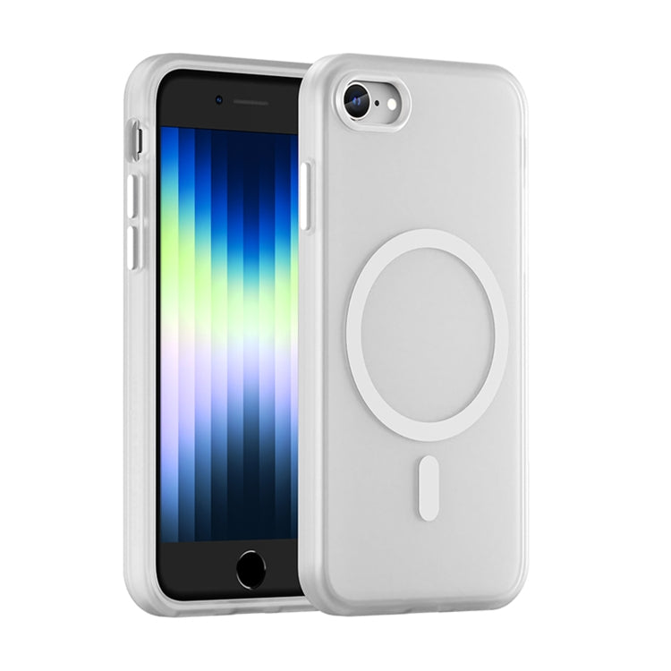 MagSafe Frosted Translucent TPU + PC Full Coverage Phone Case