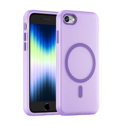 MagSafe Frosted Translucent TPU + PC Full Coverage Phone Case