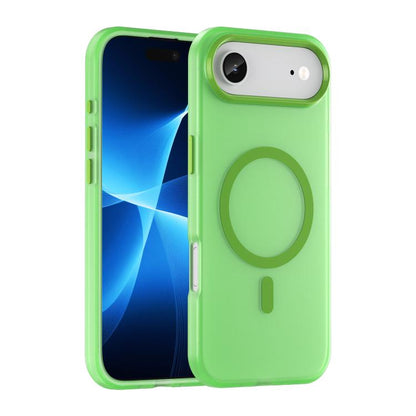 MagSafe Frosted Translucent TPU + PC Full Coverage Phone Case