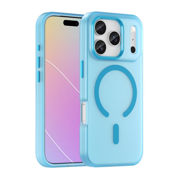 MagSafe Frosted Translucent TPU + PC Full Coverage Phone Case