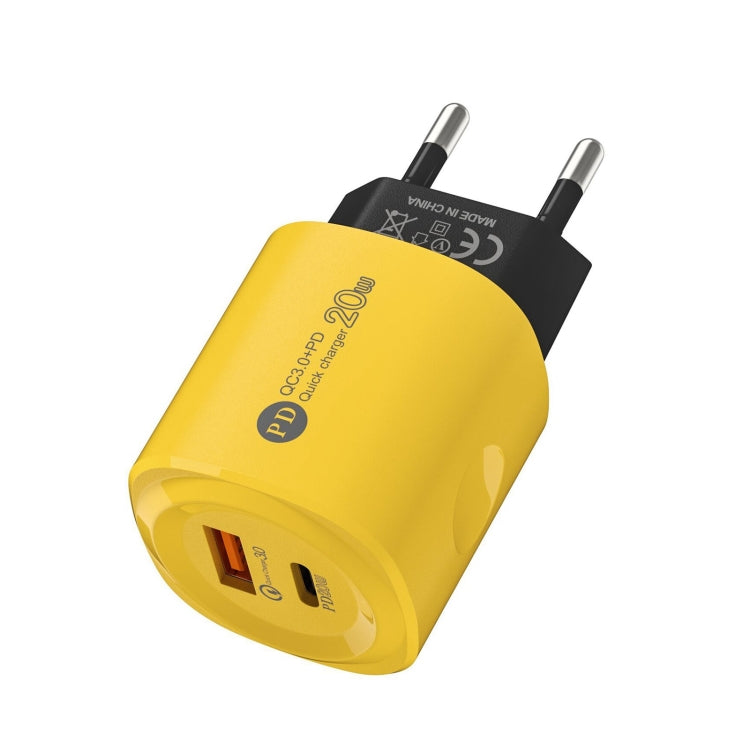 PD20W Type-C + USB QC3.0 Charging Charger