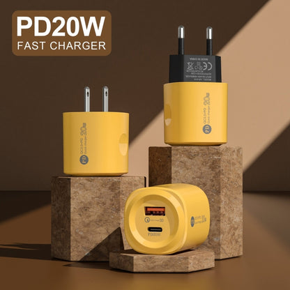 PD20W Type-C + USB QC3.0 Charging Charger