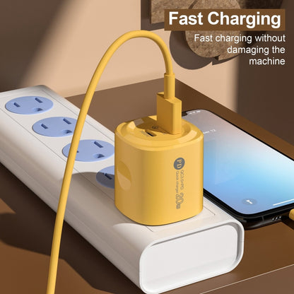 PD20W Type-C + USB QC3.0 Charging Charger