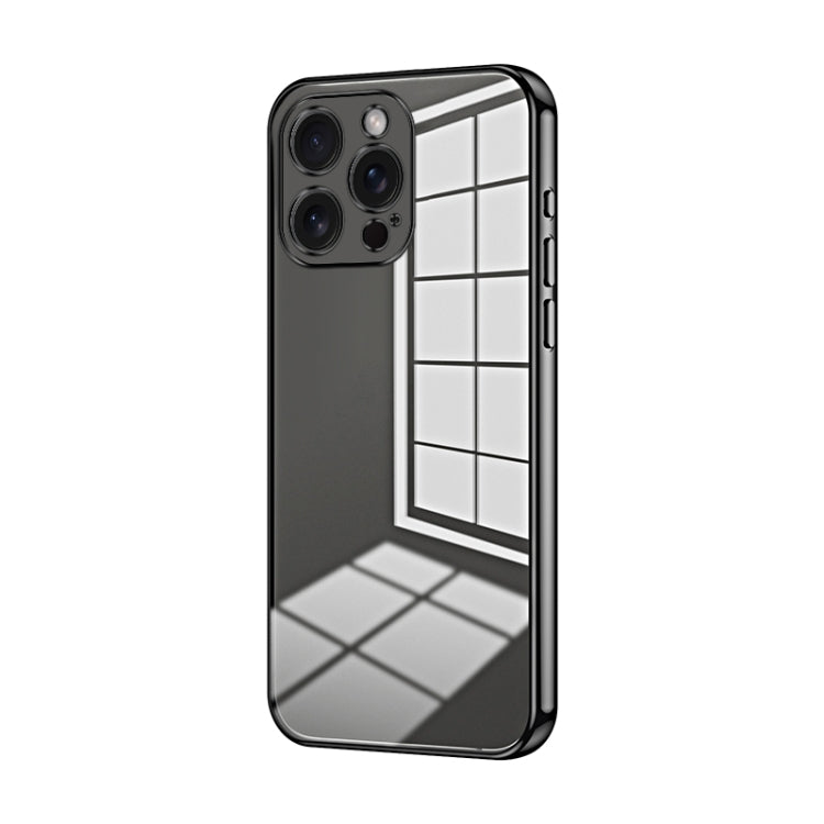 Transparent Plating Fine Hole Phone Case