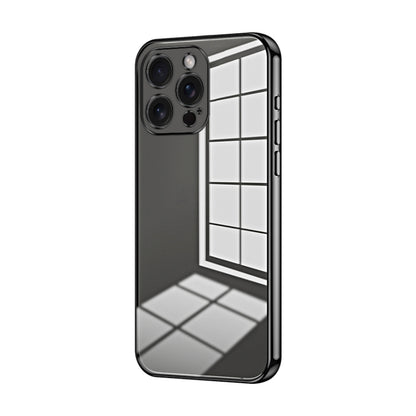 Transparent Plating Fine Hole Phone Case