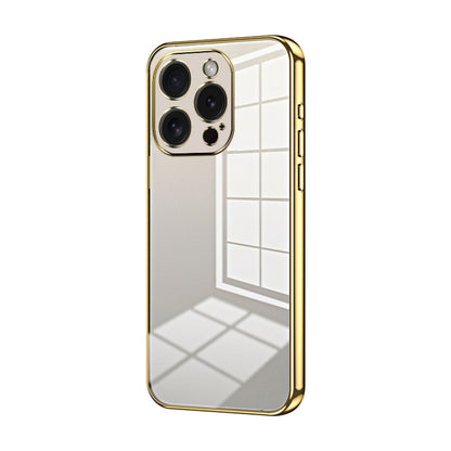 Transparent Plating Fine Hole Phone Case