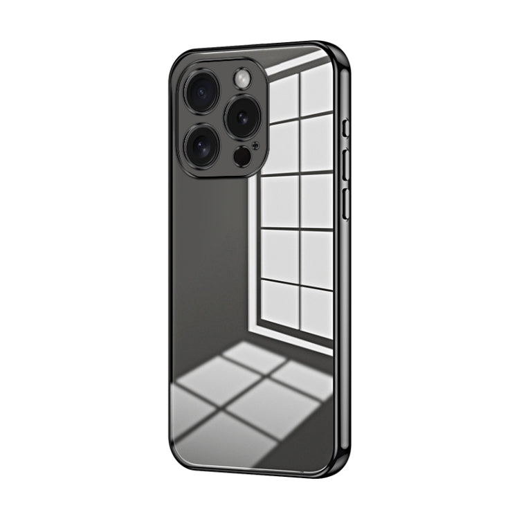 Transparent Plating Fine Hole Phone Case