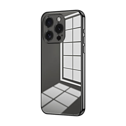 Transparent Plating Fine Hole Phone Case