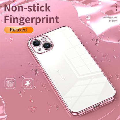 Transparent Plating Fine Hole Phone Case