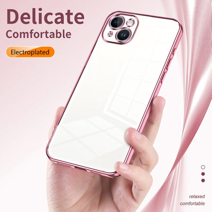 Transparent Plating Fine Hole Phone Case