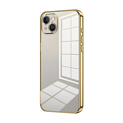 Transparent Plating Fine Hole Phone Case