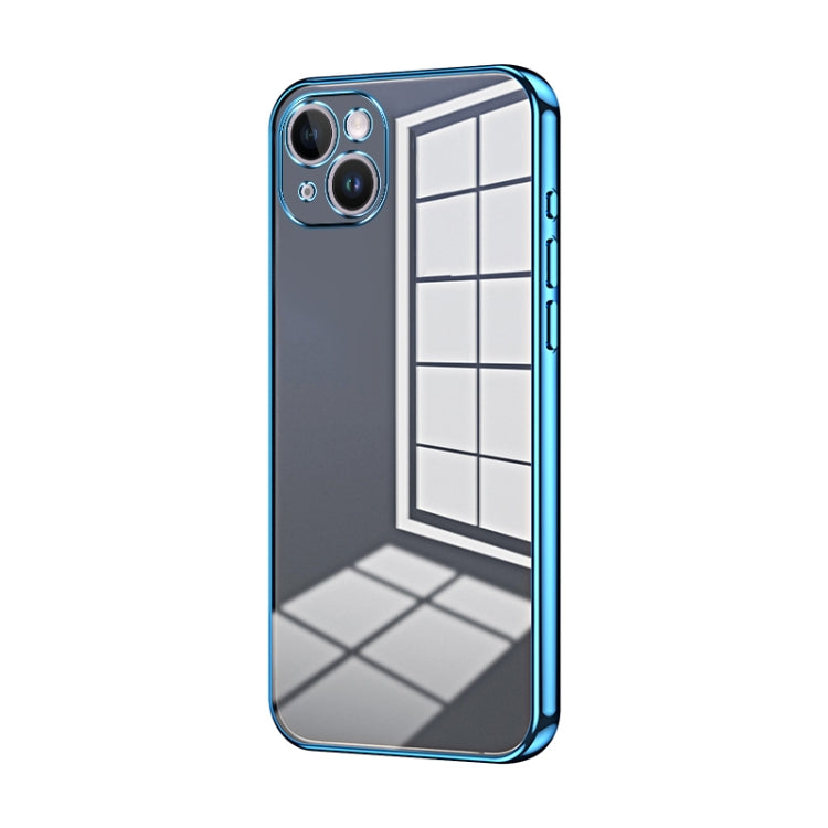 Transparent Plating Fine Hole Phone Case