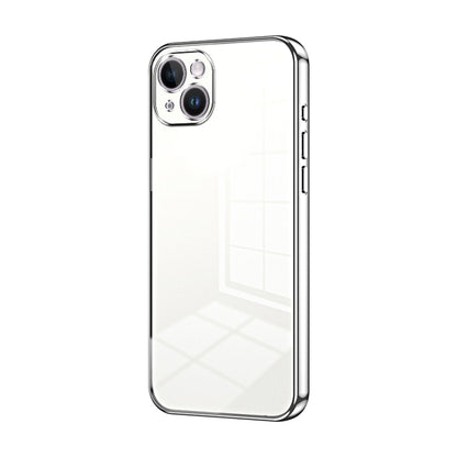 Transparent Plating Fine Hole Phone Case