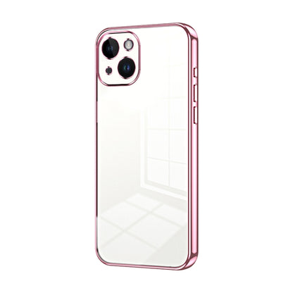 Transparent Plating Fine Hole Phone Case