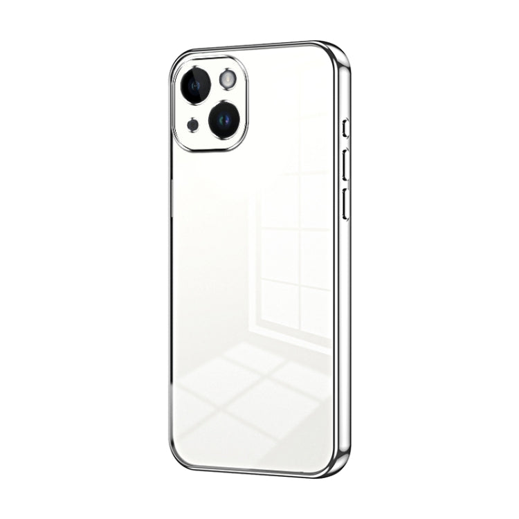 Transparent Plating Fine Hole Phone Case