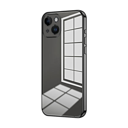 Transparent Plating Fine Hole Phone Case
