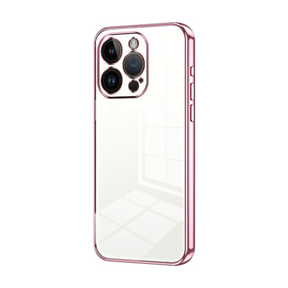 Transparent Plating Fine Hole Phone Case
