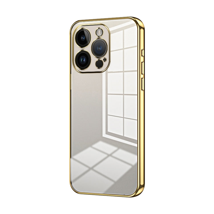 Transparent Plating Fine Hole Phone Case