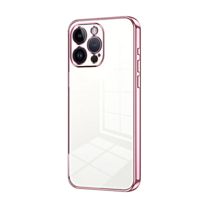 Transparent Plating Fine Hole Phone Case