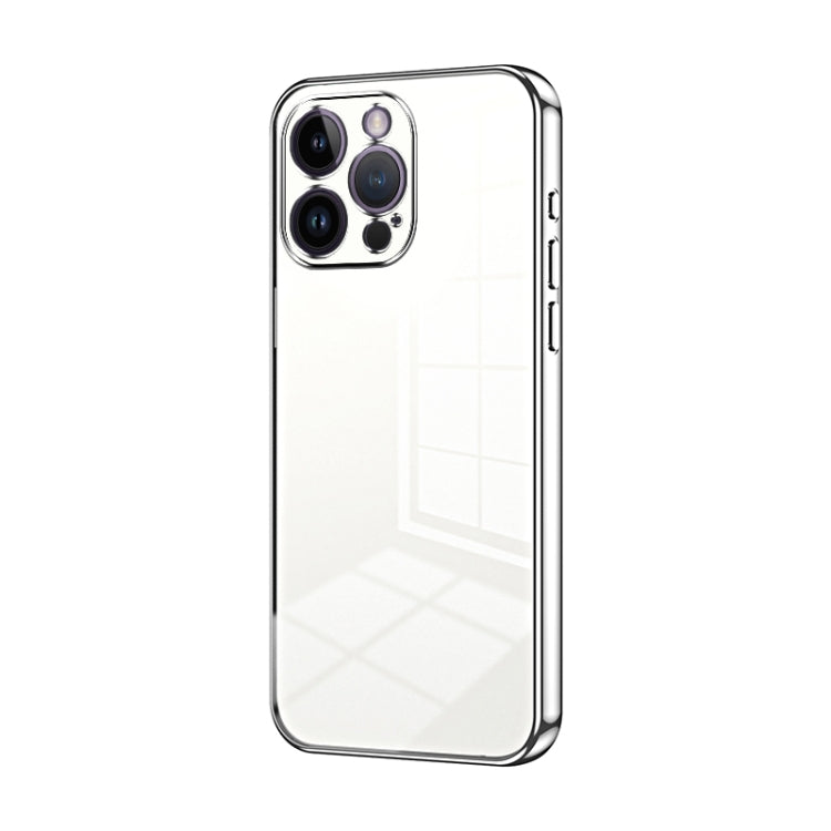 Transparent Plating Fine Hole Phone Case