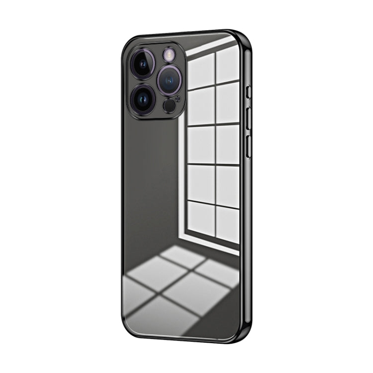 Transparent Plating Fine Hole Phone Case