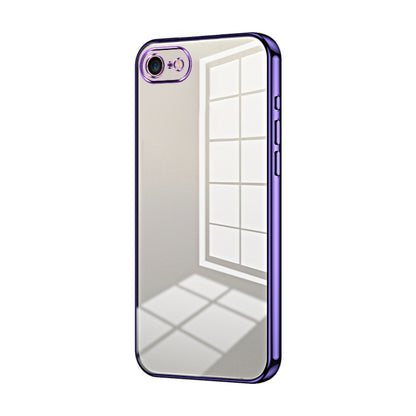 Transparent Plating Fine Hole Phone Case