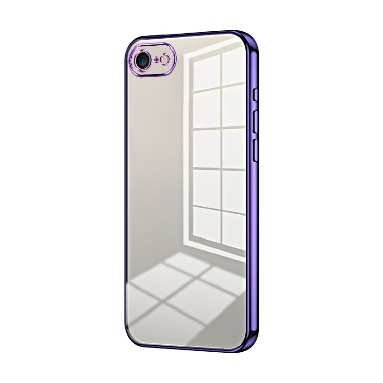 Transparent Plating Fine Hole Phone Case