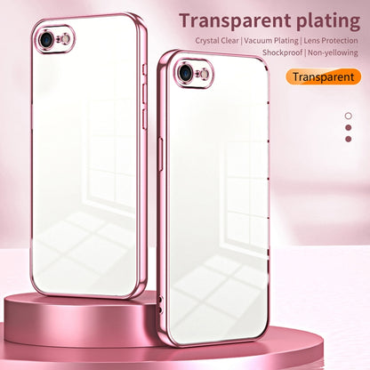 Transparent Plating Fine Hole Phone Case