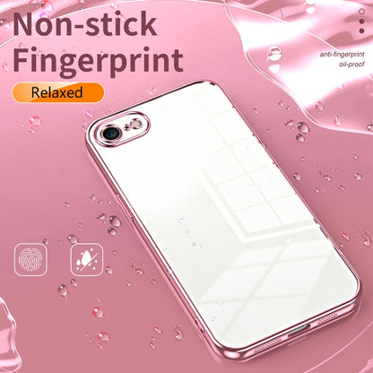 Transparent Plating Fine Hole Phone Case