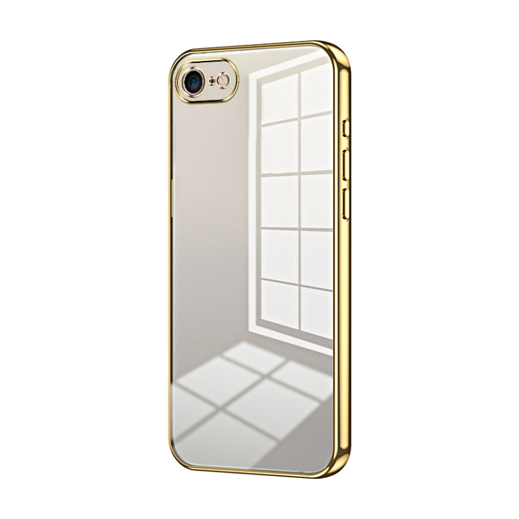 Transparent Plating Fine Hole Phone Case