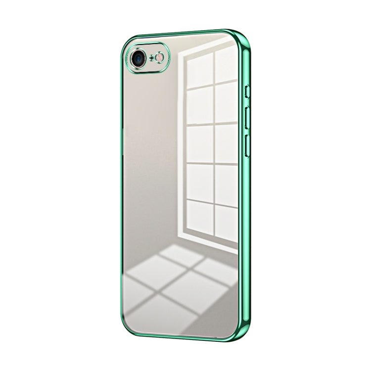 Transparent Plating Fine Hole Phone Case