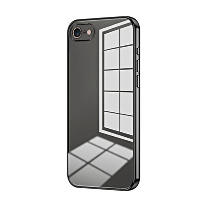 Transparent Plating Fine Hole Phone Case