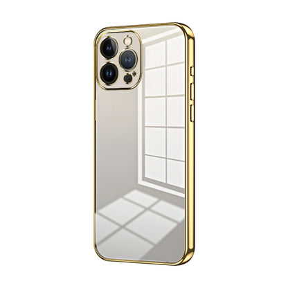 Transparent Plating Fine Hole Phone Case