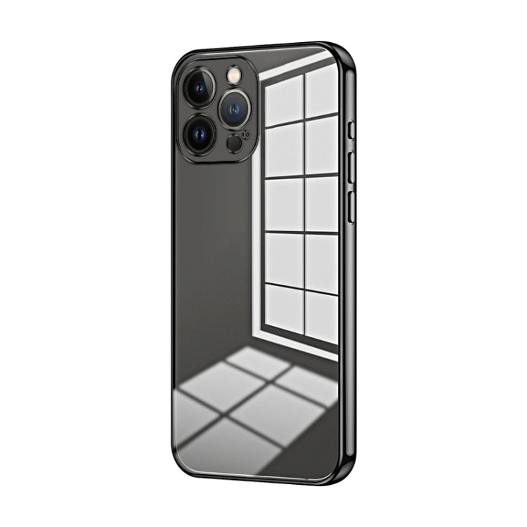 Transparent Plating Fine Hole Phone Case