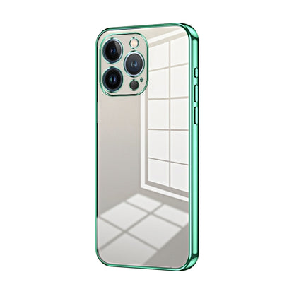 Transparent Plating Fine Hole Phone Case