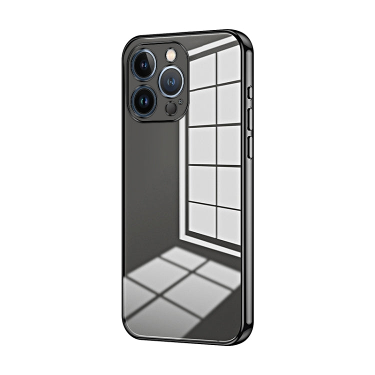 Transparent Plating Fine Hole Phone Case