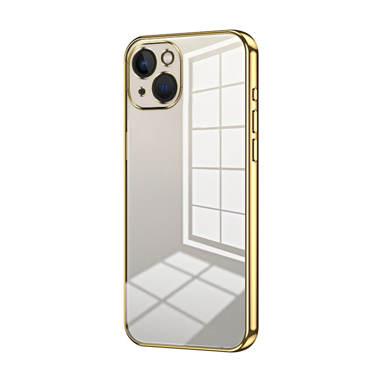 Transparent Plating Fine Hole Phone Case