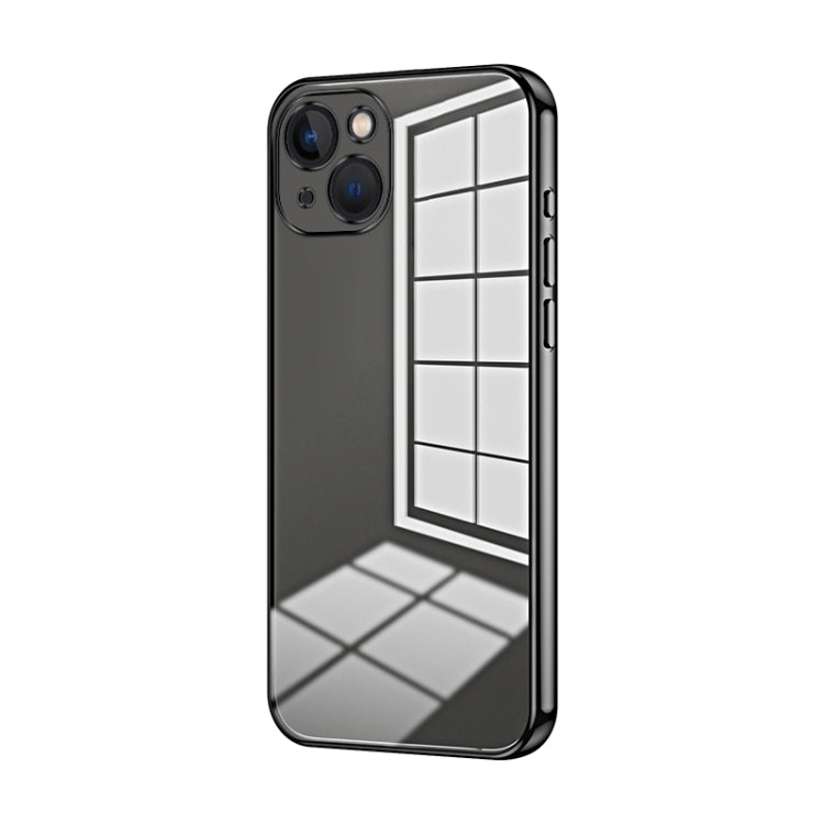 Transparent Plating Fine Hole Phone Case