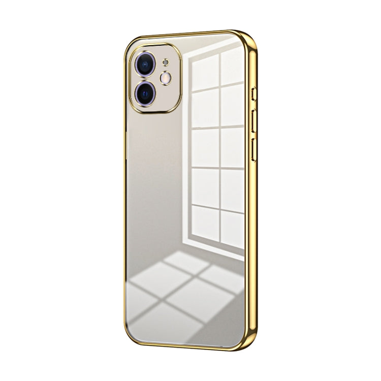 Transparent Plating Fine Hole Phone Case