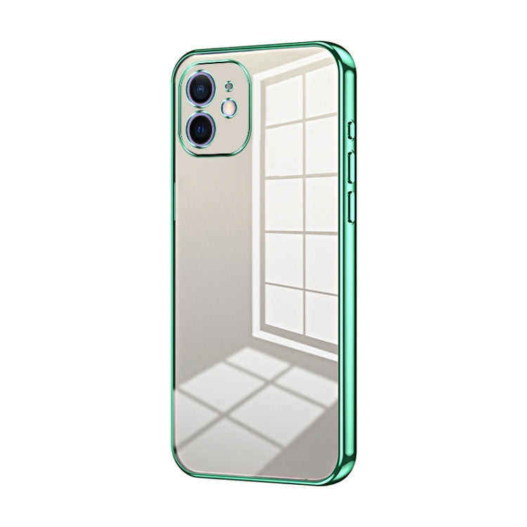 Transparent Plating Fine Hole Phone Case