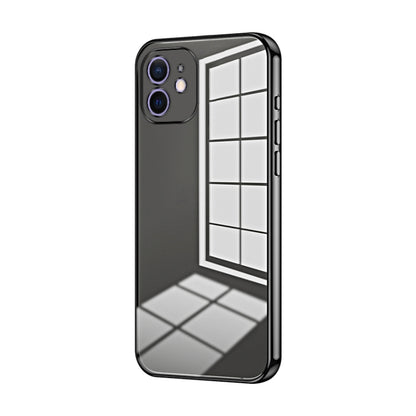 Transparent Plating Fine Hole Phone Case