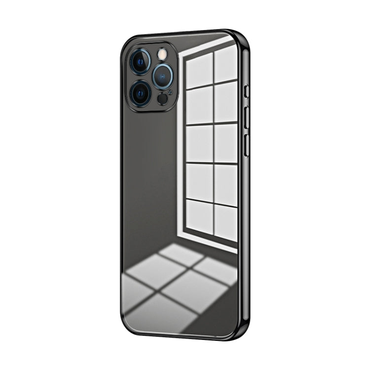 Transparent Plating Fine Hole Phone Case