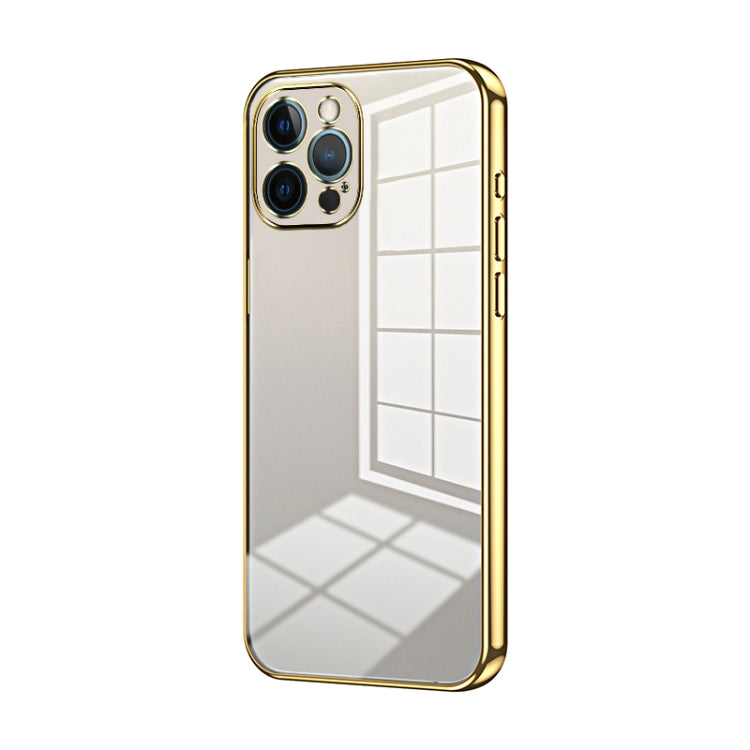 Transparent Plating Fine Hole Phone Case