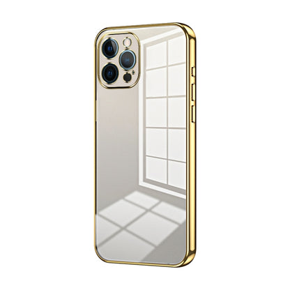 Transparent Plating Fine Hole Phone Case